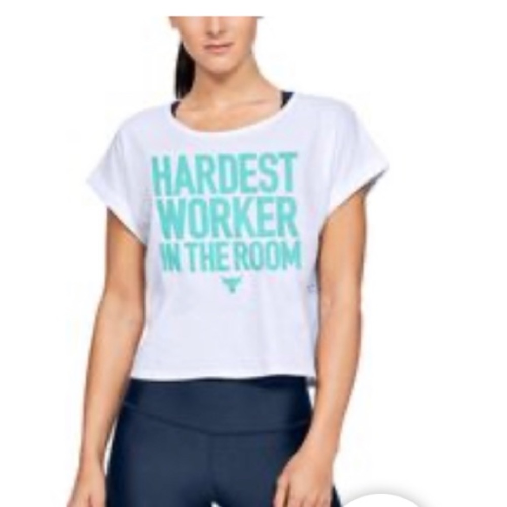 Cropped Under Armour Tee